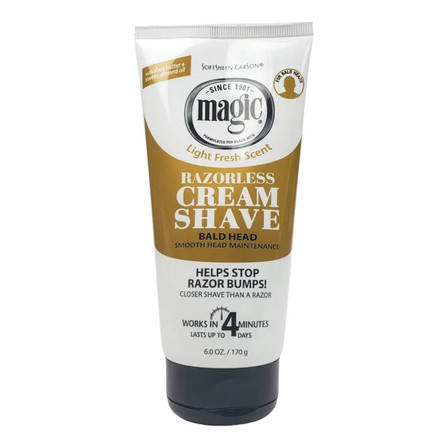 Magic Razorless Cream Shave Smooth 6oz Magic Razorless Cream Shave Smooth 6oz
