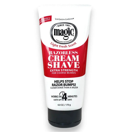 Magic Razorless Cream Shave Extra Strength 6oz