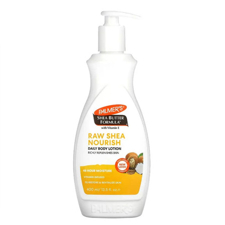Palmers Raw Shea Nourish Daily Body Lotion 400ml Palmers Raw Shea Nourish Daily Body Lotion 400ml