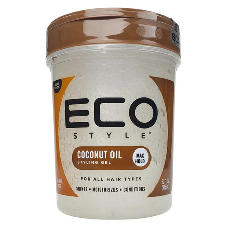 Eco Styling Gel Coconut Oil For All Hair Types 32oz Eco Styling Gel Coconut Oil For All Hair Types 32oz