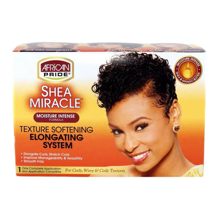 African Pride Shea Miracle Texture Softening Elongating System