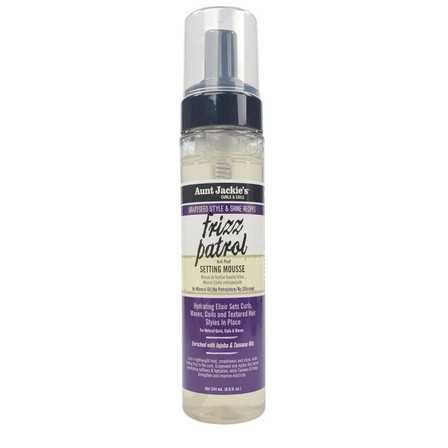 Aunt Jackie’s Frizz Patrol Setting Mousse 8.5oz