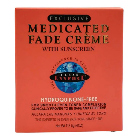 Clear Essence Exclusive Medicated Fade Creme 4oz Clear Essence Exclusive Medicated Fade Creme 4oz