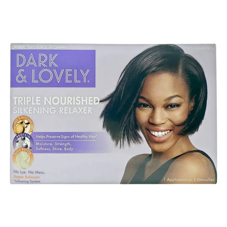 Dark & Lovely Triple Nourished Silkening Super Relaxer 1Application Dark & Lovely Triple Nourished Silkening Super Relaxer 1Application