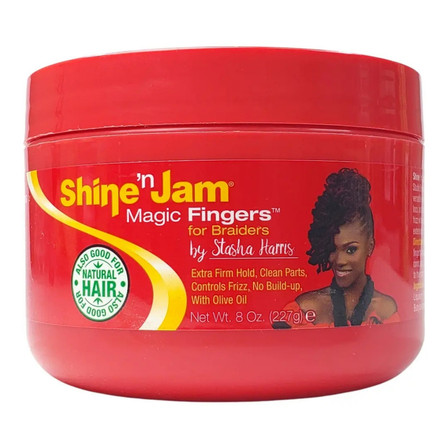 Shine ‘n Jam Magic Fingers for Braids 8oz Shine ‘n Jam Magic Fingers for Braids 8oz