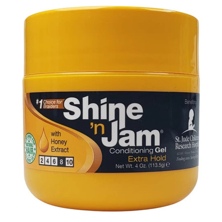 Shine ‘n Jam Extra Hold Conditioning Gel 4oz Shine ‘n Jam Extra Hold Conditioning Gel 4oz
