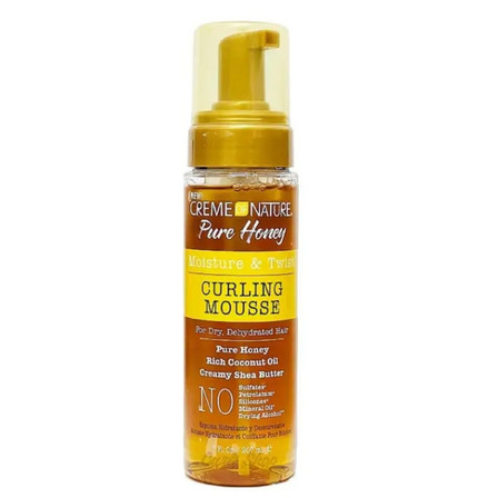 Creme Of Nature Pure Honey Curling Mousse 7oz Creme Of Nature Pure Honey Curling Mousse 7oz