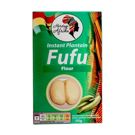 Heritage Afrika Instant Plantain Fufu Flour 680g