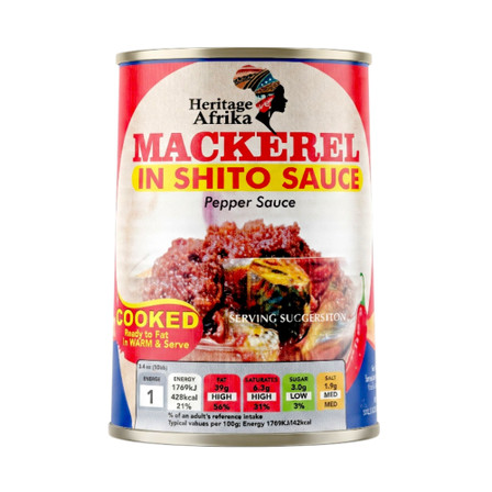 Heritage Afrika Mackerel 400g
