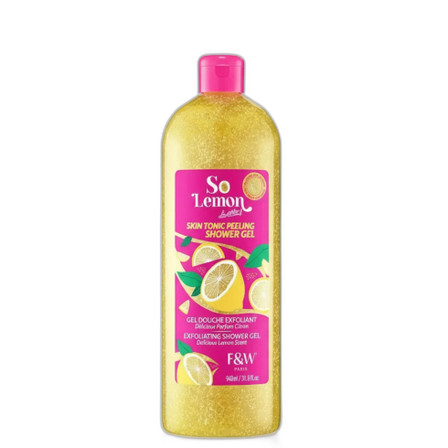 Fair & White So White Skin Tonic Peeling Shower Gel 940ml