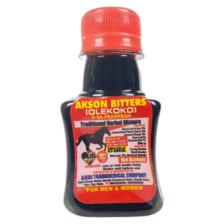 Akson Bitters (Olekoko) Traditional Herbal Mixture