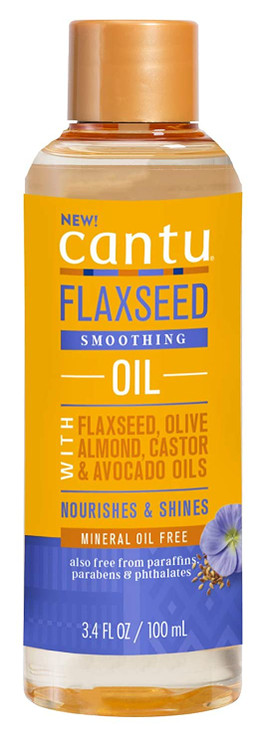 Cantu Flaxseed Softening Oil with Flaxseed, Olive, Almond, Castor & Avocado Oil 3.4oz/ 100ml
Cantu Flaxseed Softening Oil with Flaxseed, Olive, Almond, Castor & Avocado Oil 3.4oz