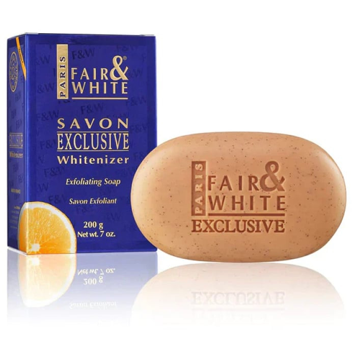 Fair & White Exclusive Whitenizer Exfoliating Soap Vitamin C 200g