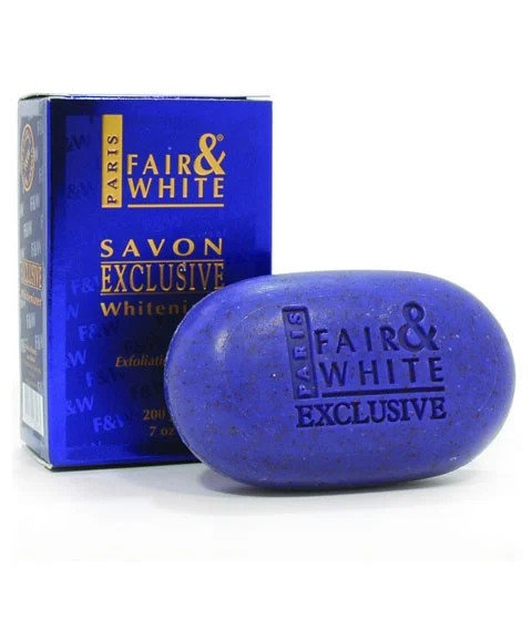 Fair And White Savon Exclusive Whitenizer Exfoliating Soap 200g