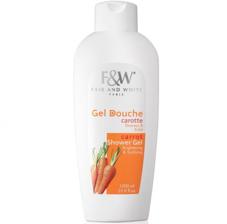 Fair and White Carrot Shower Gel 33.8oz
