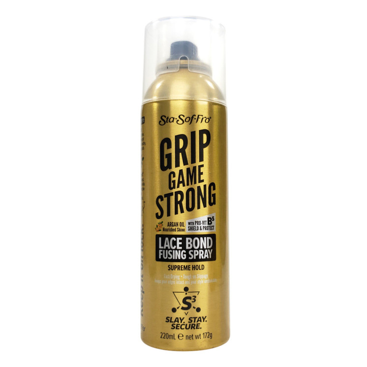 Sta-Sof-Fro Grip Game Strong Lace Bond Fusing Spray 220ml