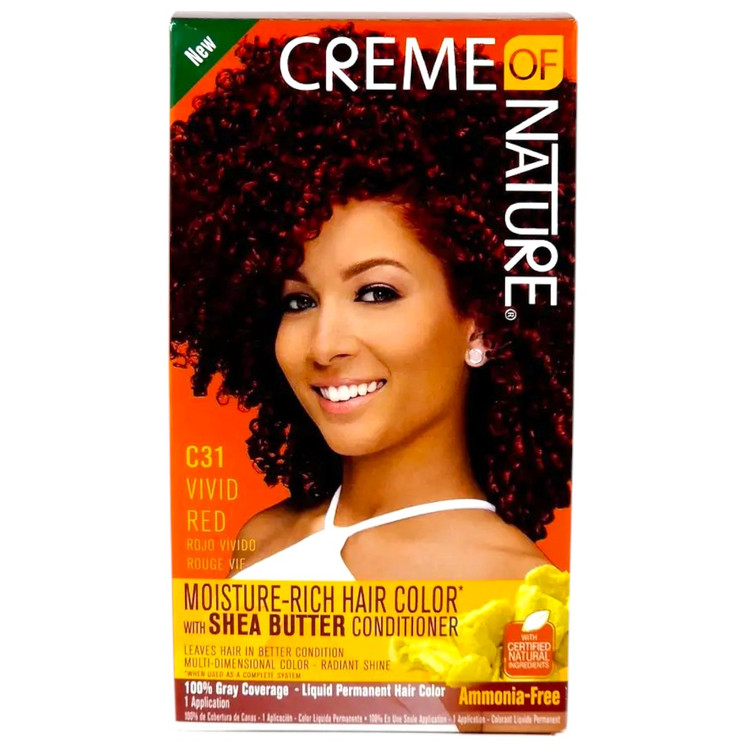 Cream of Nature Vivid Red Ammonia Free C31