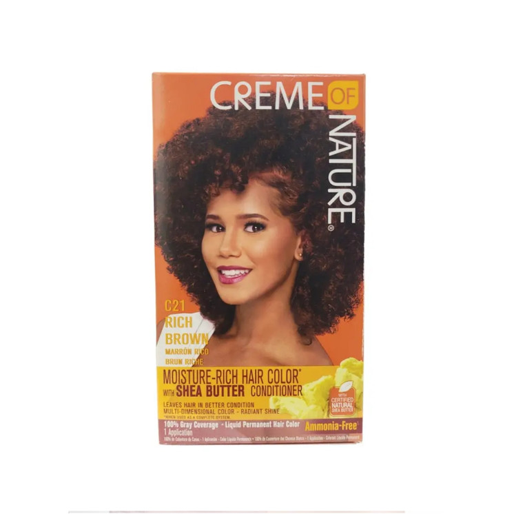 Creme Of Nature C21 Rich Brown Hair Color