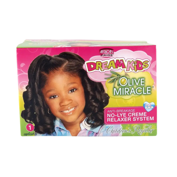 African Pride Dream Kids No-Lye Cream Relaxer Regular