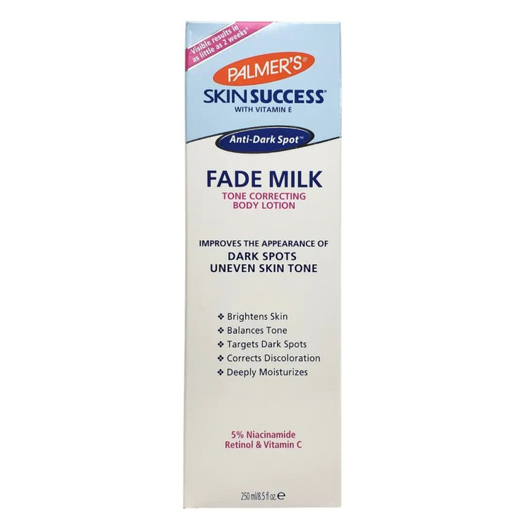 Palmer’s Anti Dark Spot Fade Milk 8.5oz
Palmer’s Anti Dark Spot Fade Milk 8.5oz