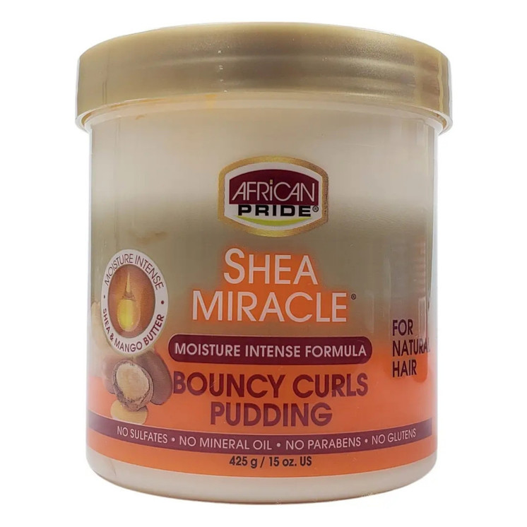African Pride Shea Miracle Bouncy Curls Pudding 15oz