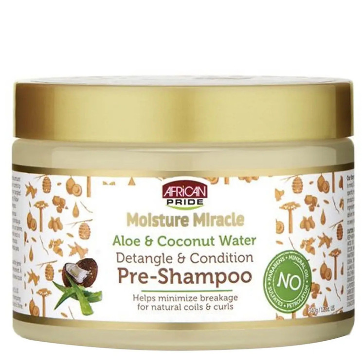 African Pride Moisture Miracle Pre-Shampoo 12oz