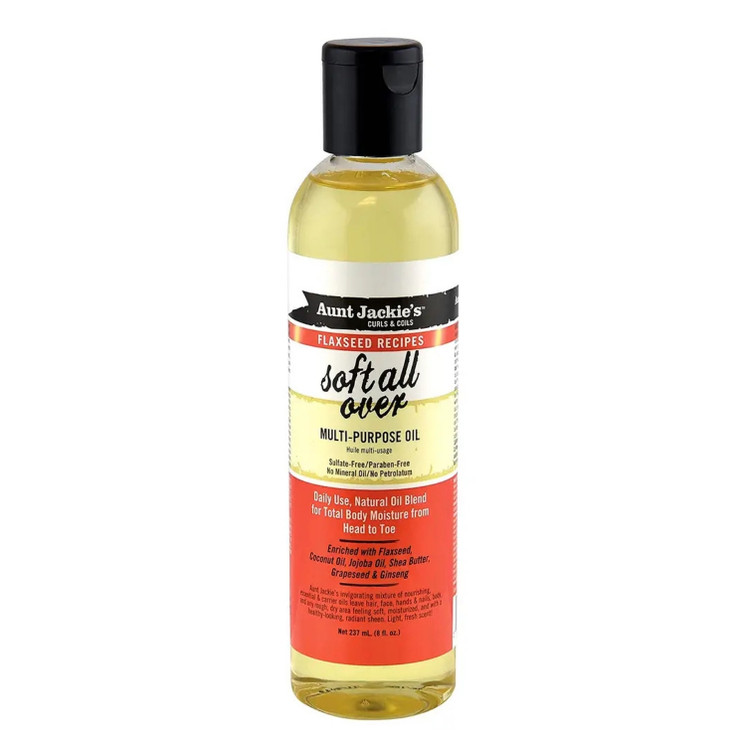 Aunt Jackie’s Soft All Over Multi Purpose Oil 8oz