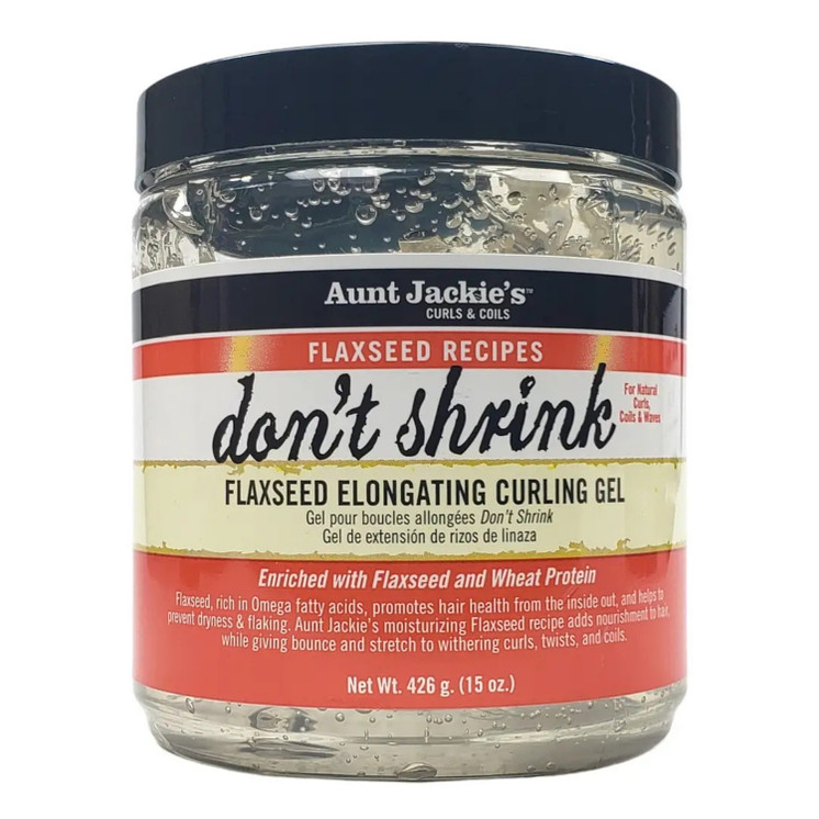 Aunt Jackie’s Don’t Shrink Flaxseed Elongating Curling Gel 15oz