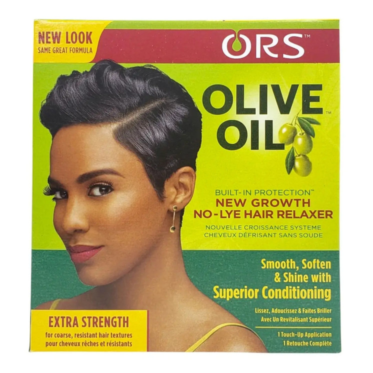 ORS Olive Oil New Growth No-Lye Hair Relaxer 1 Touch-up Application Extra Strength