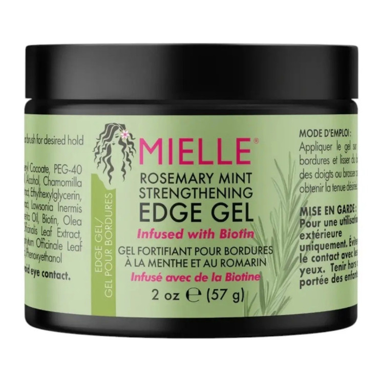 Mielle Rosemary Mint Strengthening Edge Gel 2oz
