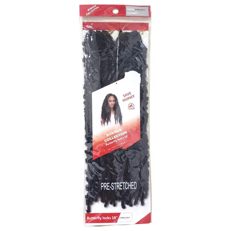 Kuknus Collection Butterfly Locks 18” 1