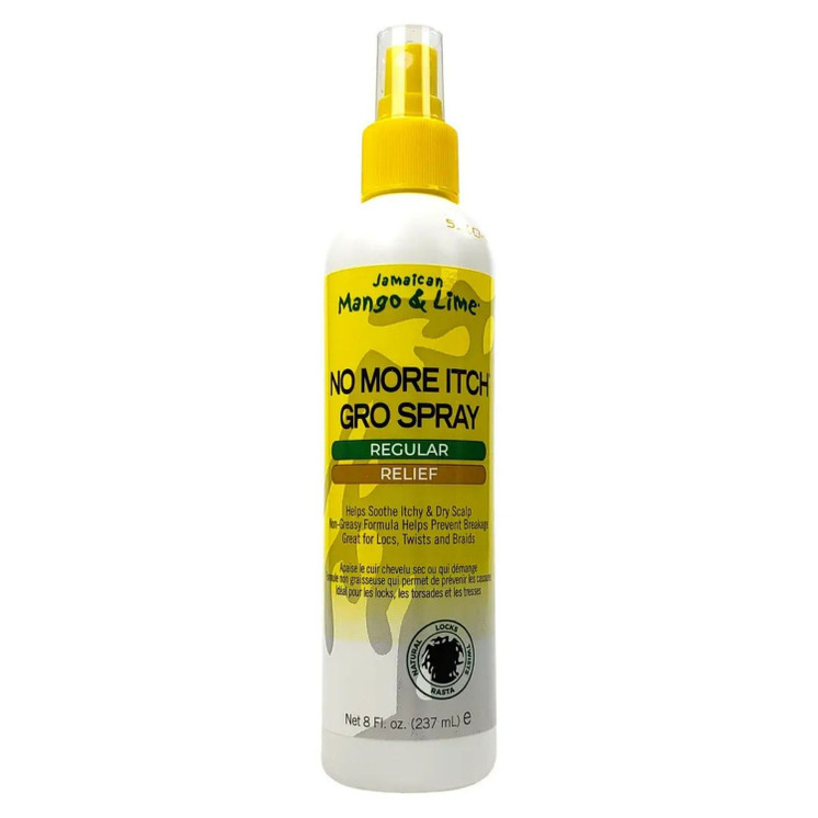 Jamaican Mango & Lime No More Itch Gro Spray Regular Relief 8oz