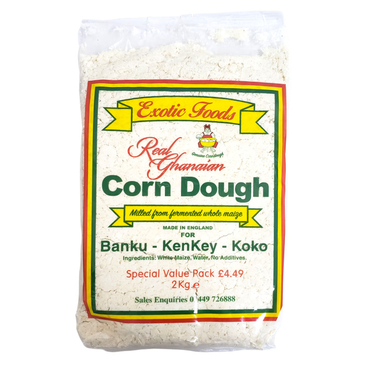 Exotic Foods Red Ghanaian Corn Dough 2kg