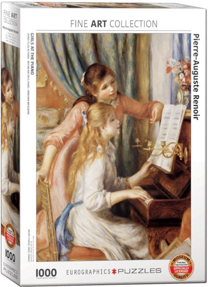 Eurographics Girls at the Piano by Pierre-Auguste Renoir 1000-Piece Puzzle