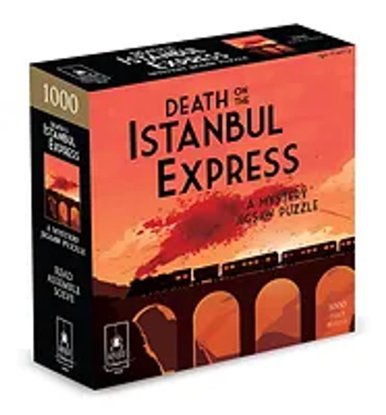 Death on the Istanbul Express 1000 piece mystery puzzle