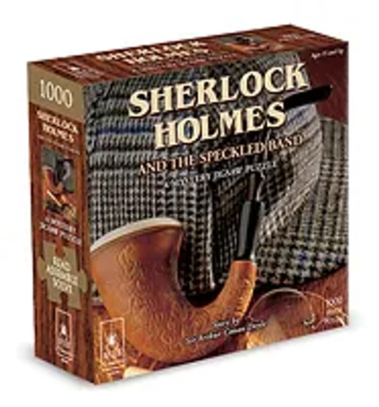 Sherlock Holmes and the Speckled Band 1000 piece mystery puzzle