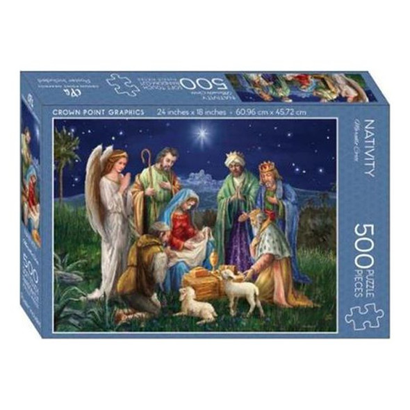 This beautiful nativity puzzle with art by Marcxello Corti is perfect for the Christmas season a fun family or youth group activity