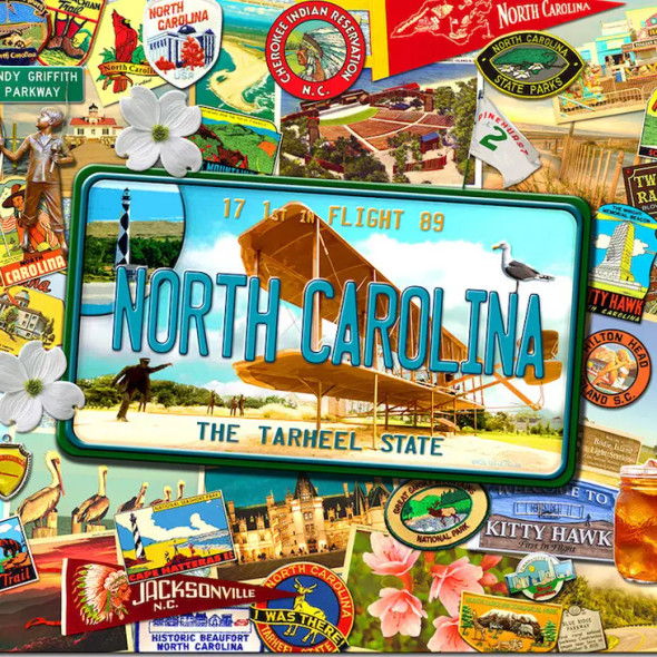 North Carolina 1000 piece puzzle