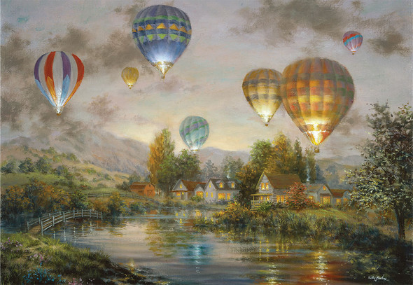 Balloon Glow 1000 piece Puzzle