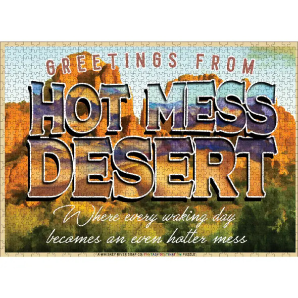 Greetings from Hot Mess Desert 1026 piece puzzle