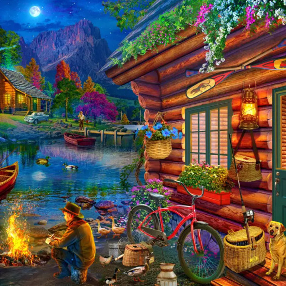 Camping Jigsaw Puzzles 1000 Piece