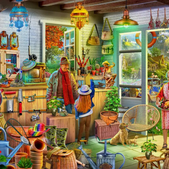 Fishing Shed Jigsaw Puzzles 1000 Piece