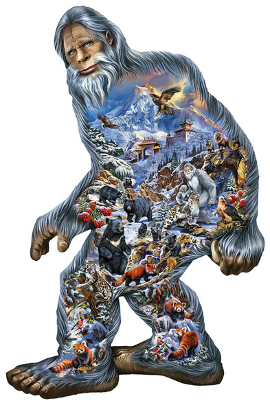 Yeti 850 piece shape puzzle