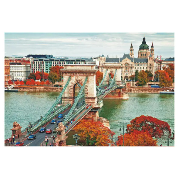 Chain Bridge, Budapest 1000 Piece puzzle