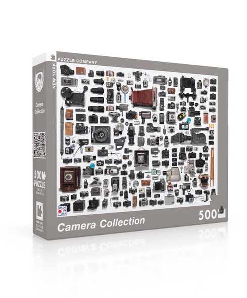 Camera Collection 500 piece puzzle
