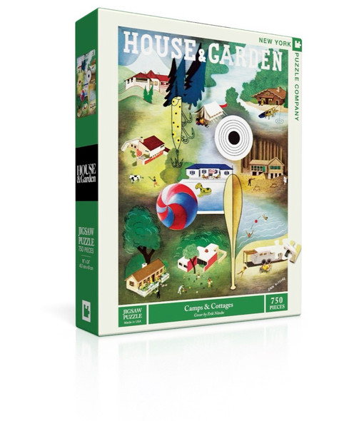 Camps and Cottages 750 piece puzzle