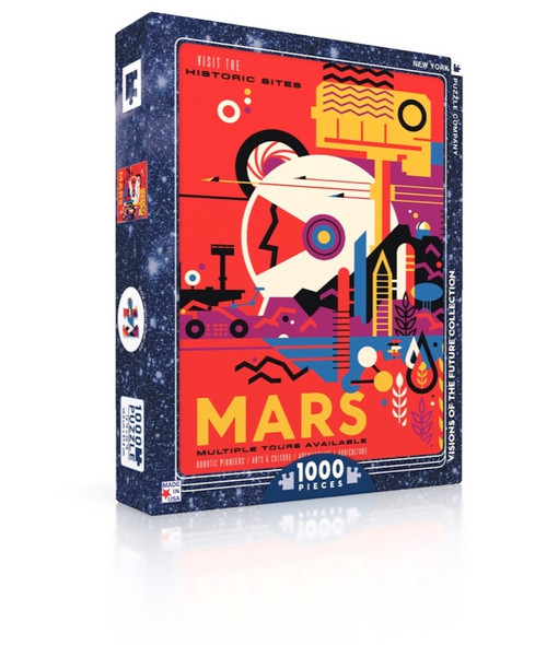 Visit Mars 1000 piece puzzle