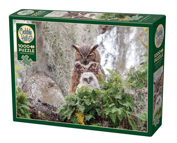 Great Horned Owl 1000 piece puzzle