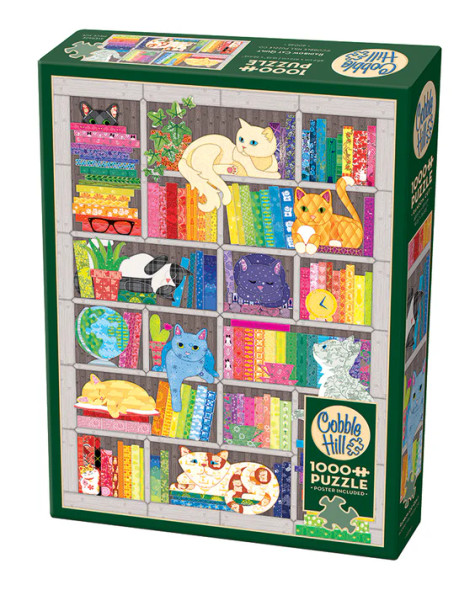 Rainbow Cat Quilt 1000 piece puzzle