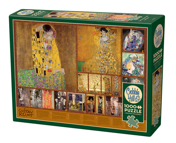 The Golden Age of Klimt 1000 piece puzzle